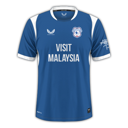 Cardiff City home kit