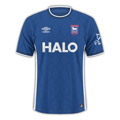 Ipswich Town home kit