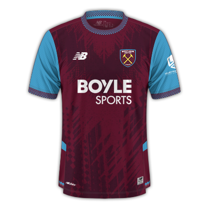 West Ham home kit